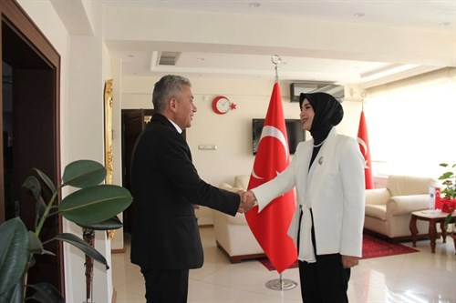 Kurban Bayramı Münasebetiyle;  Kaymakamlık Makamında Bayramlaşma Programı Düzenlendi